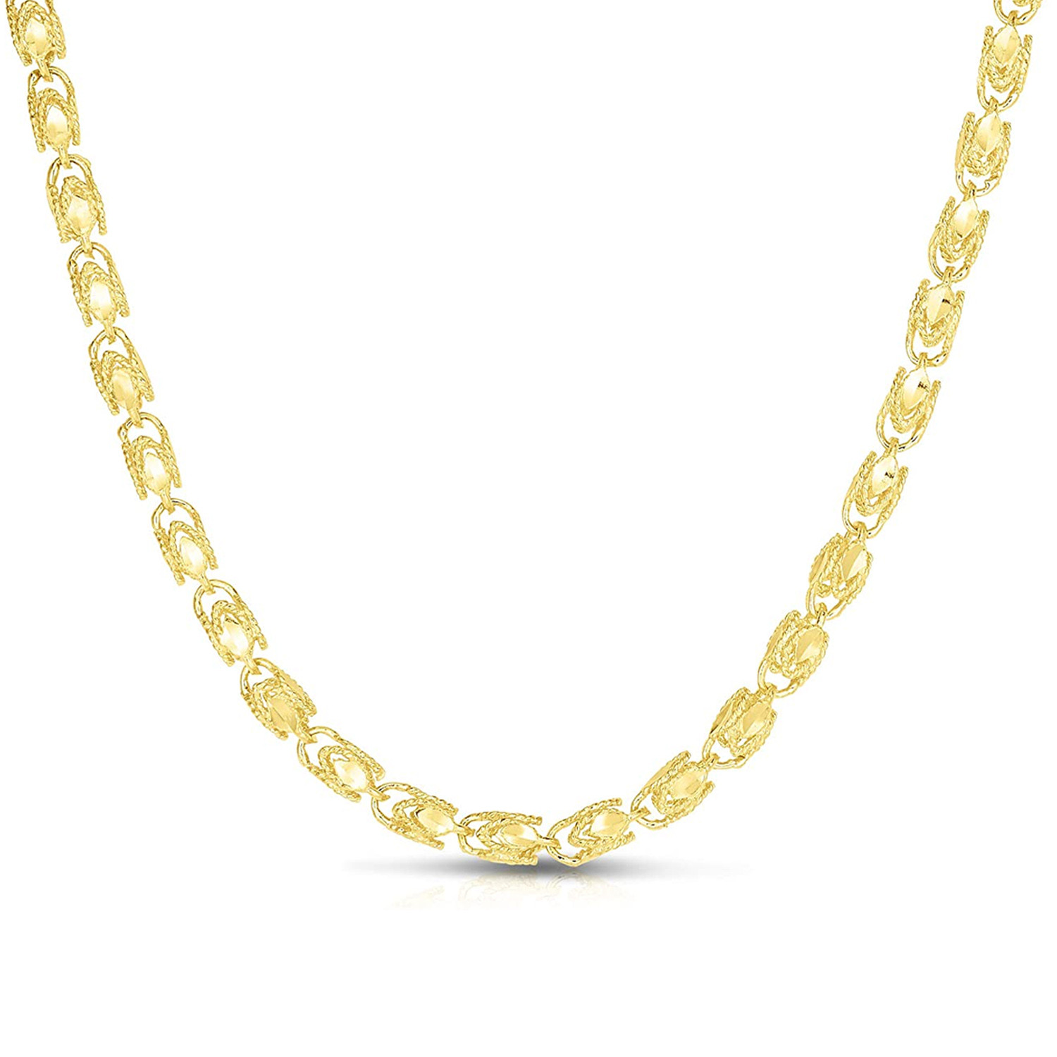 14k Gold 5.3mm Turkish Bracelet 8 Inches